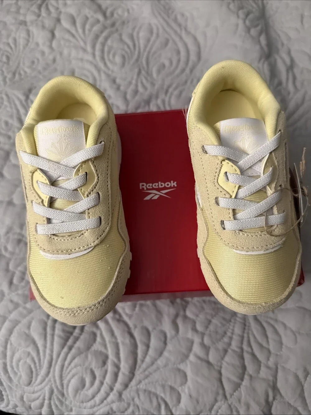 Reebok CL Nylon Yellow 7.5C